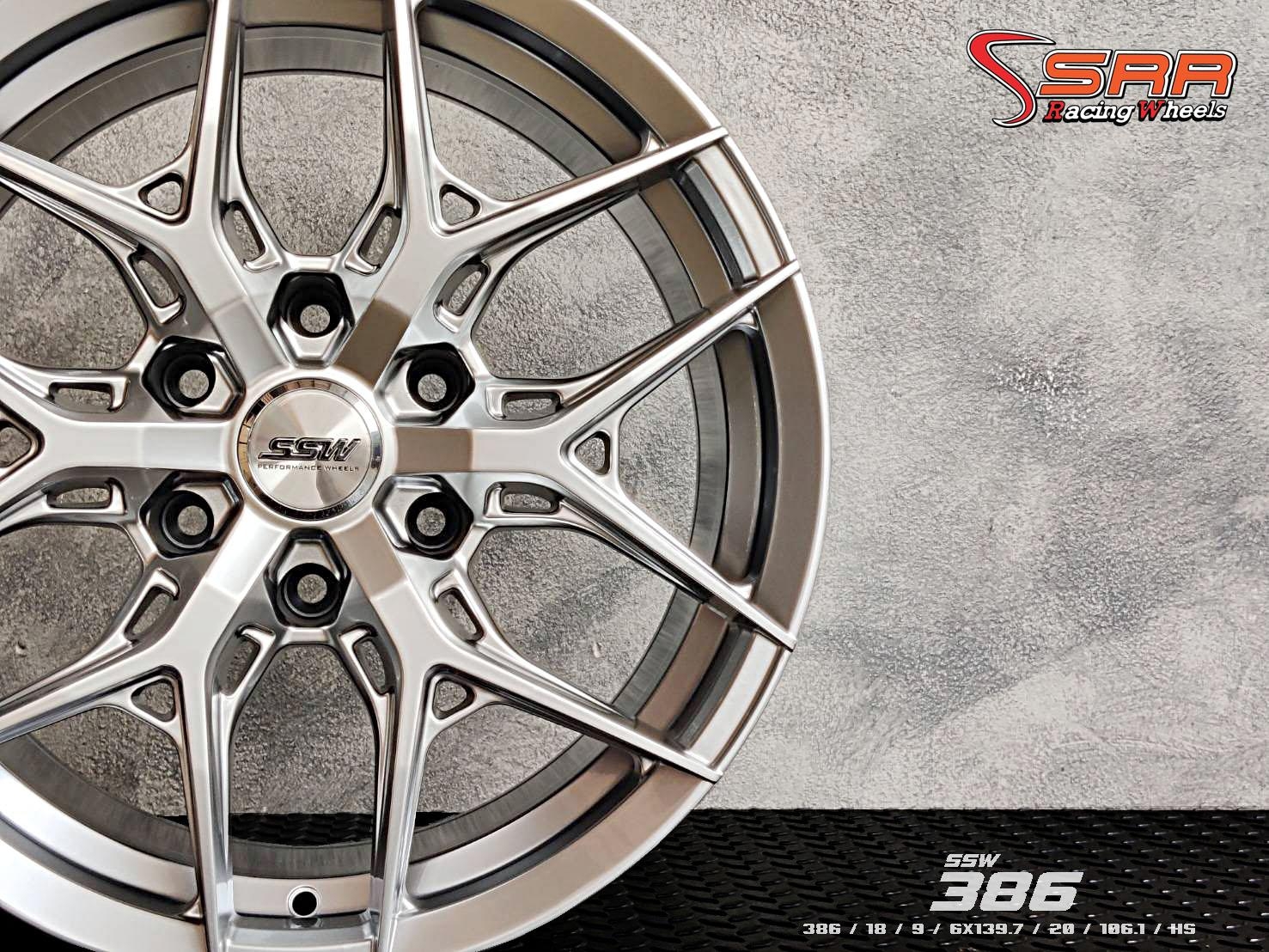 SSW386 ขอบ18 6x139.7 ET20 HS ล้อไทย ราคาพิเศษ