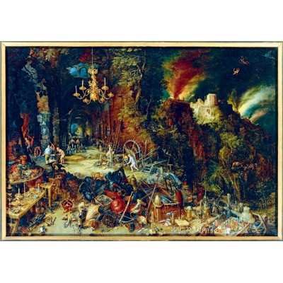 Bluebird Puzzle - Allegory of Fire, 1608 by Jan Brueghel the Elder 1000 pcs.