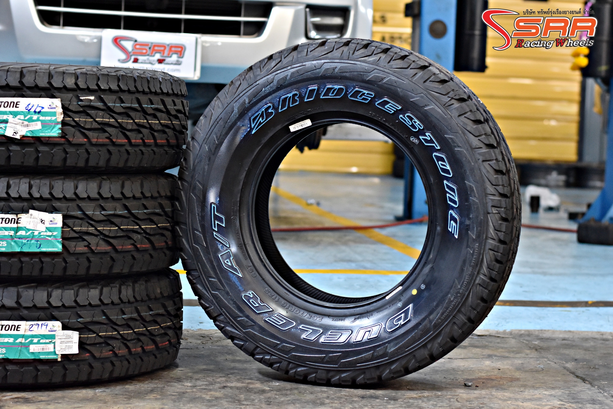 BRIDGESTONE DUELER A/T 697 265/70R16 ยางใหม่ปี19 ลดราคาพิเศษ