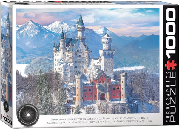 Eurographics - Neuschwanstein Castle in Winter (Non-Pattern) 1000 pcs.