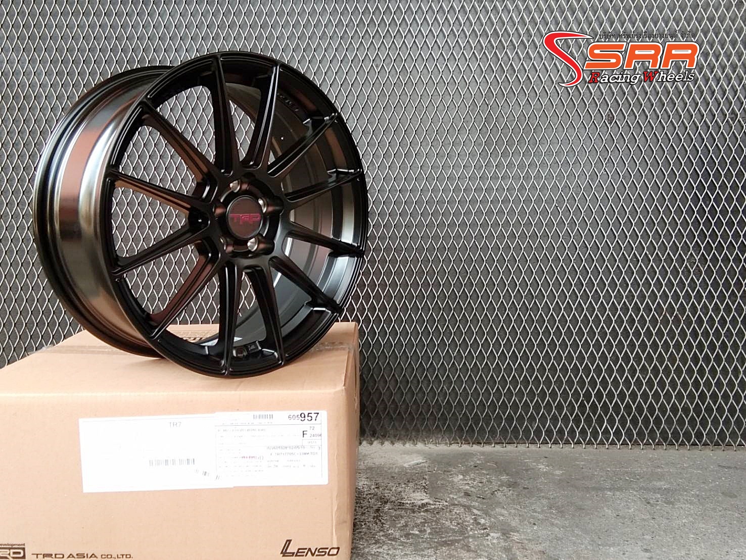 TRD TR7 ล้อแท้ LENSO ขอบ17 5x100 สำหรับใส่รถTOYOTA