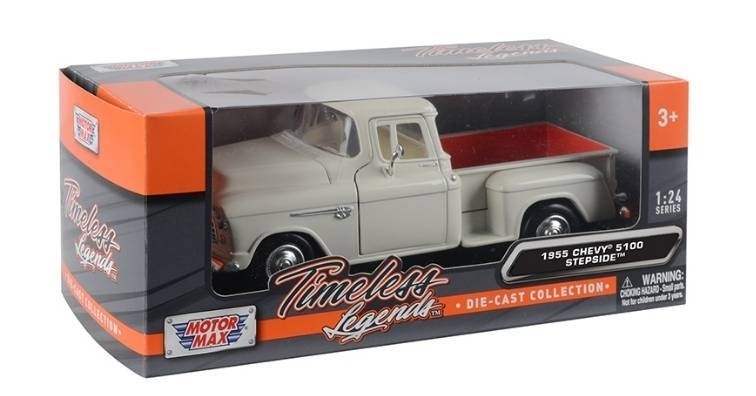 1955 Chevy 5100 Stepside โมเดลรถเหล็ก scale 1:24 (ปลีก-ส่ง)