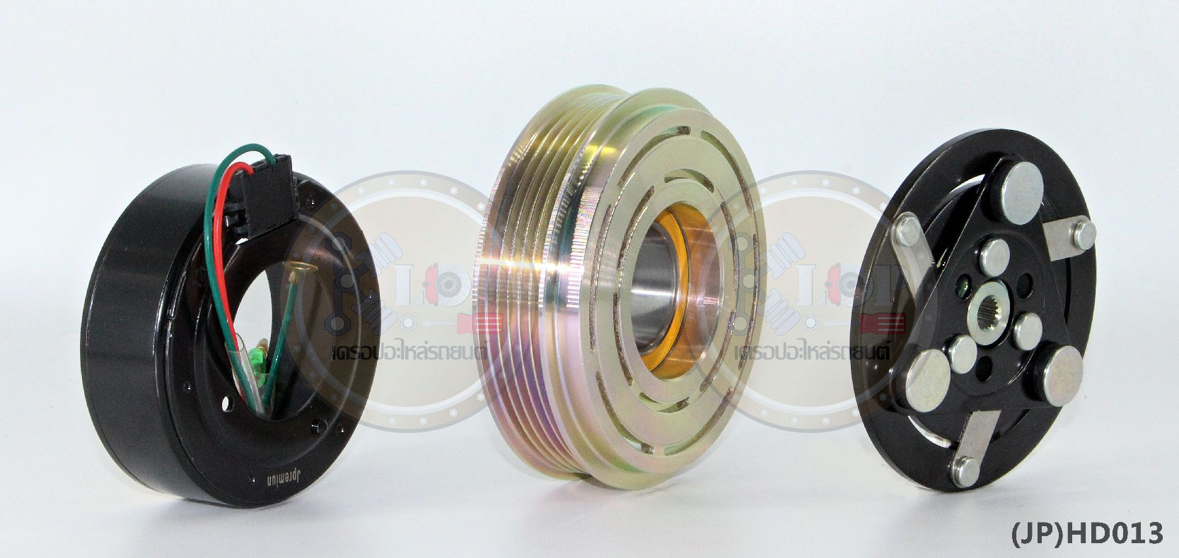 (JP)HD013-JP ชุดหน้าคลัทช์(Vinn) HONDA JAZZ ,CITY ปี2006 (i-Vtec) (ญี่ปุ่น) 110mm. 5PK 12V.