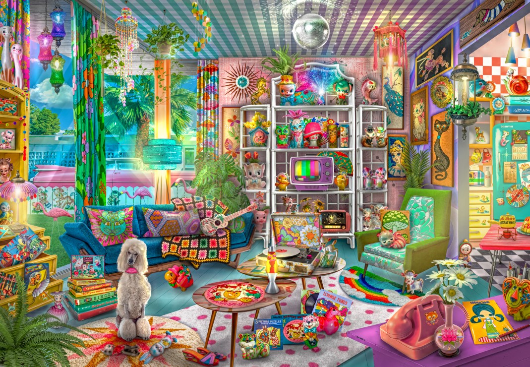 Bluebird Puzzle - Kitschy Cute Collector 1000 pcs.