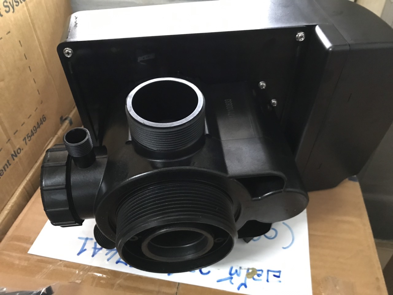 วาล์วควบคุมถังกรองน้ำ Auto Valve Intel/Outlet 2 นิ้ว คอ 4 นิ้ว รุ่น F74A1 สำหรับสารกรองเรซิ่น