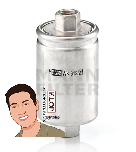 WK612/2 กรองเบนซิน DISCOVERY I & II , RANG ROVER I & II (2.5 & 4.0) / JAGUAR XJ, XJR & XJS, XJSC : MANN-FILTER แท้นำเข้ายุโรป