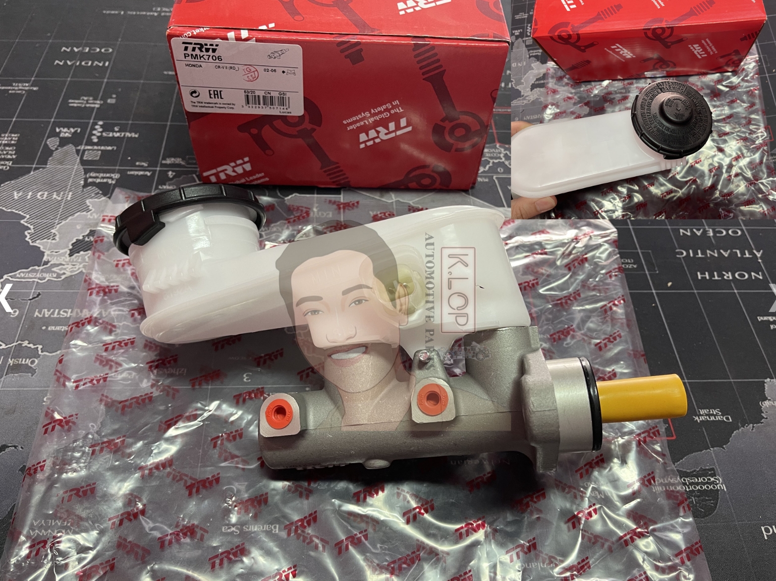 PMK706 แม่ปั๊มเบรก HONDA CR-VG.2'02-07 15/16"