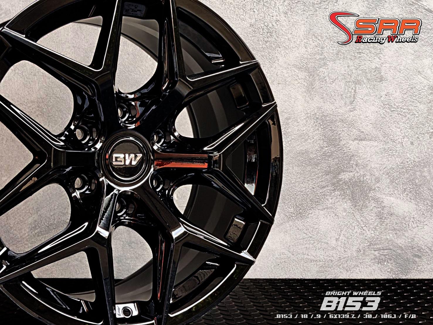 BW B153 ขอบ18 6x139.7 ET30 F/BLACK ราคาพิเศษ