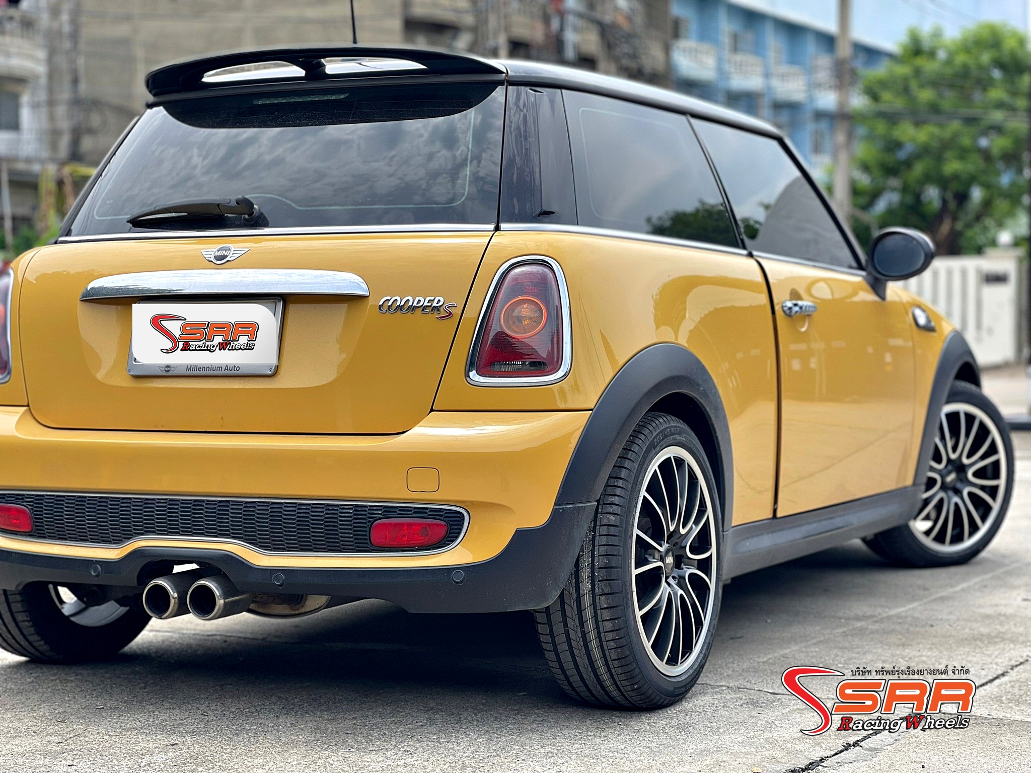 MINI-8076 ขอบ17 4x100 ET42 M/MATT BLK ราคาพิเศษ