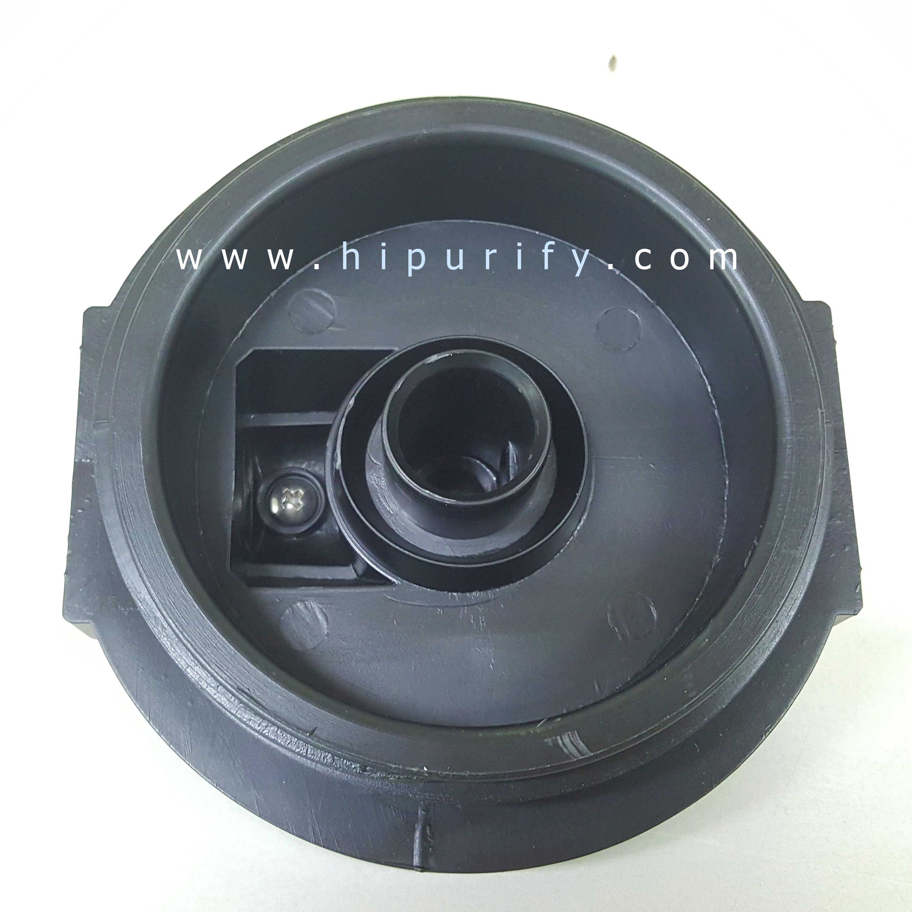 กระบอกกรองน้ำ Housing ใส 10 นิ้ว รูเกลียวพลาสติก 1/2นิ้ว(4 หุน) ฝาดำ (ครบชุดไม่รวมไส้กรอง)