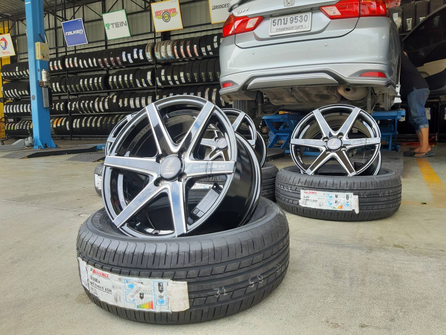 JAGER-CRAFT 15x7 4x100 ET+35 BKWA