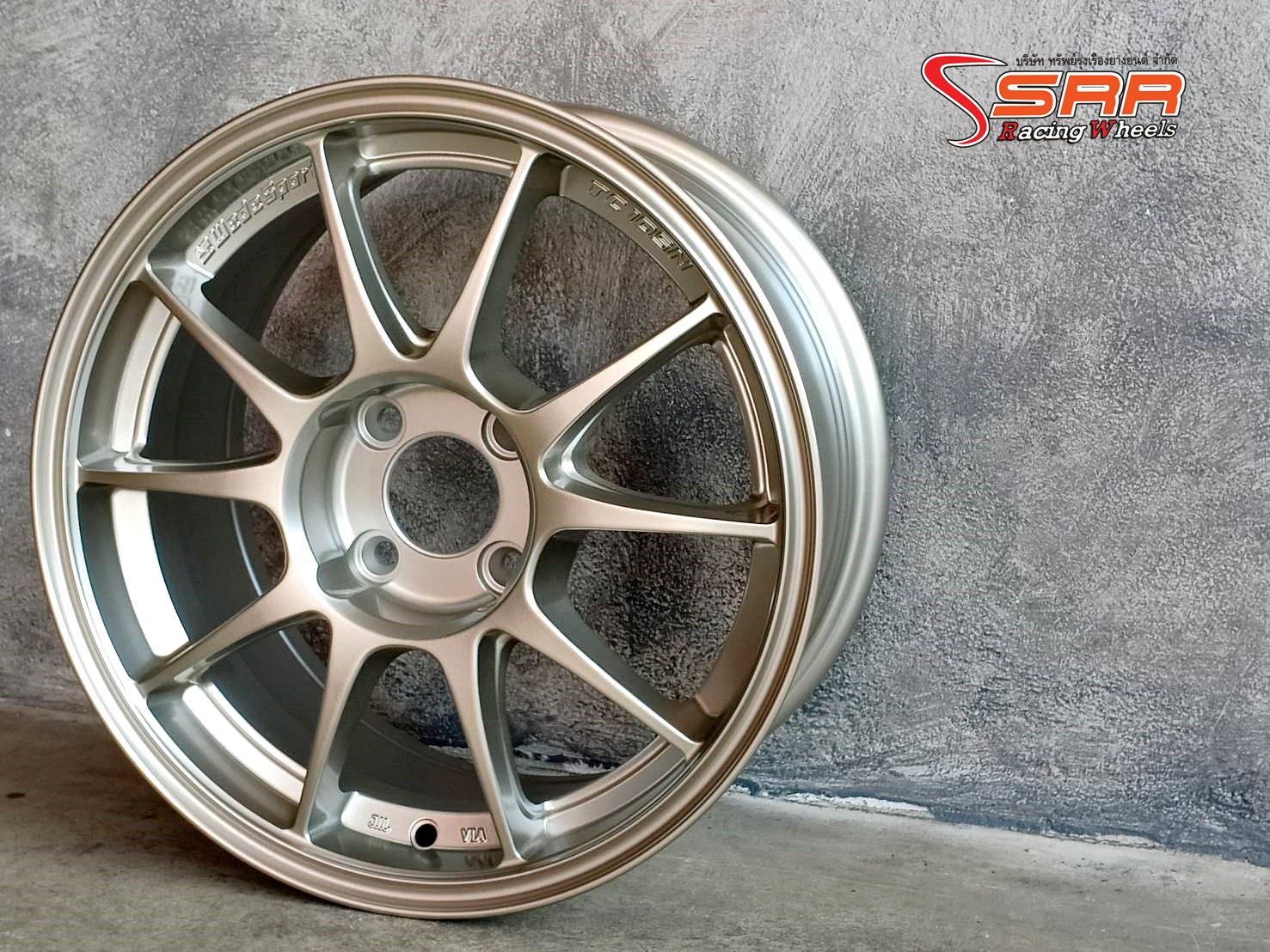 TC105N APEX ขอบ15 ET+35 4x100 TS TITAN