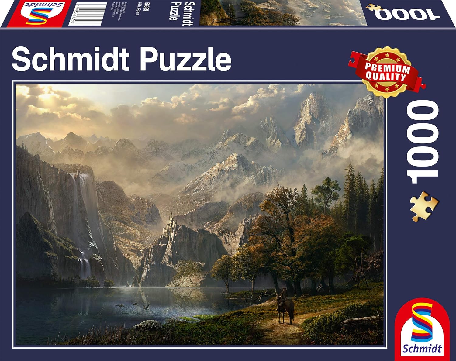Schmidt - Pastoral Waterfall by Sarel Theron 1000 pcs.