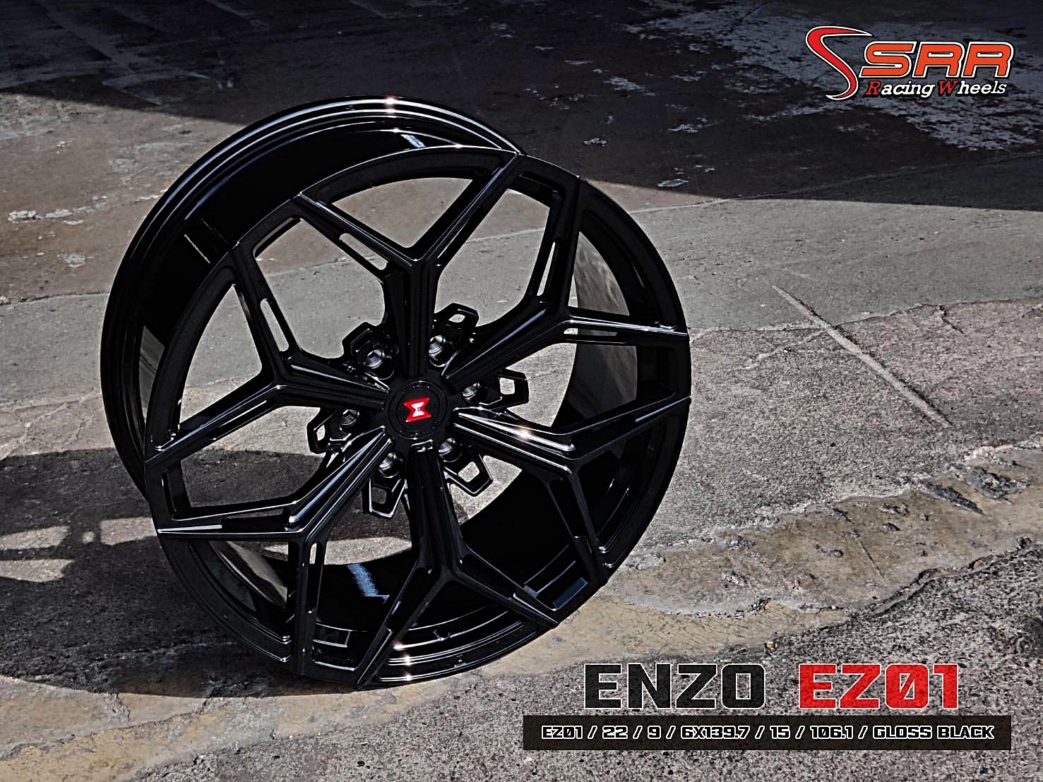 ENZO FORGED EZ01 ขอบ22 6x139.7 ล้อแท้ สำหรับรถกระบะ และรถSUV