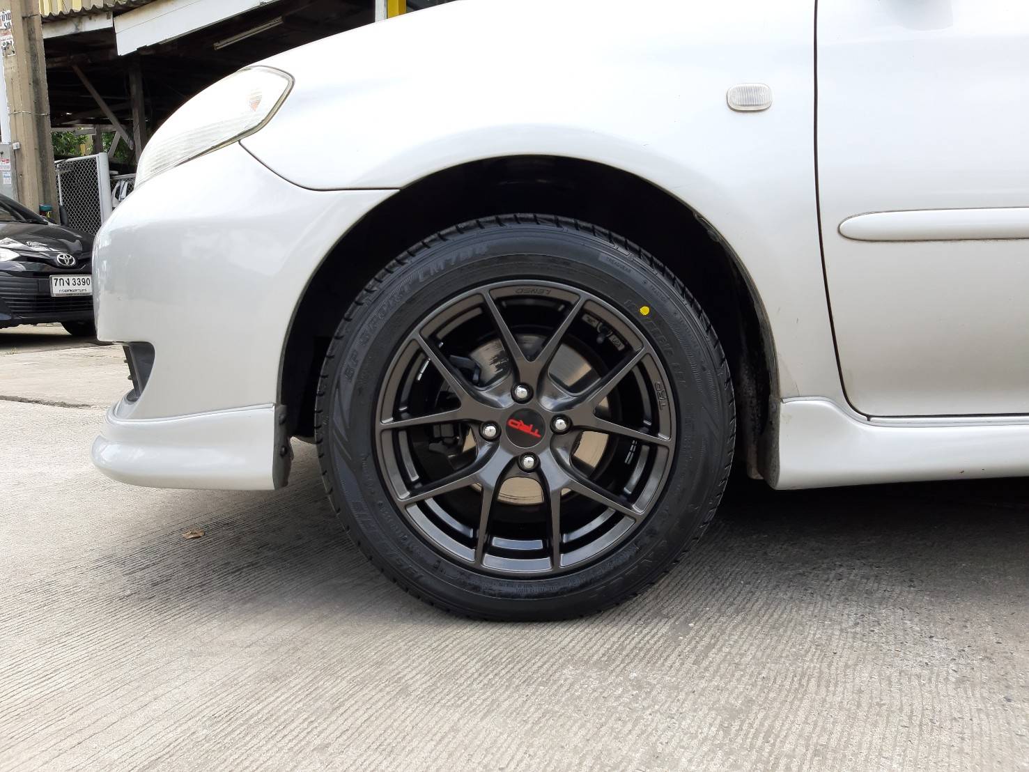 TRD TR6 ล้อแท้LENSO ขอบ15 4x100 HD สำหรับใส่รถTOYOTA