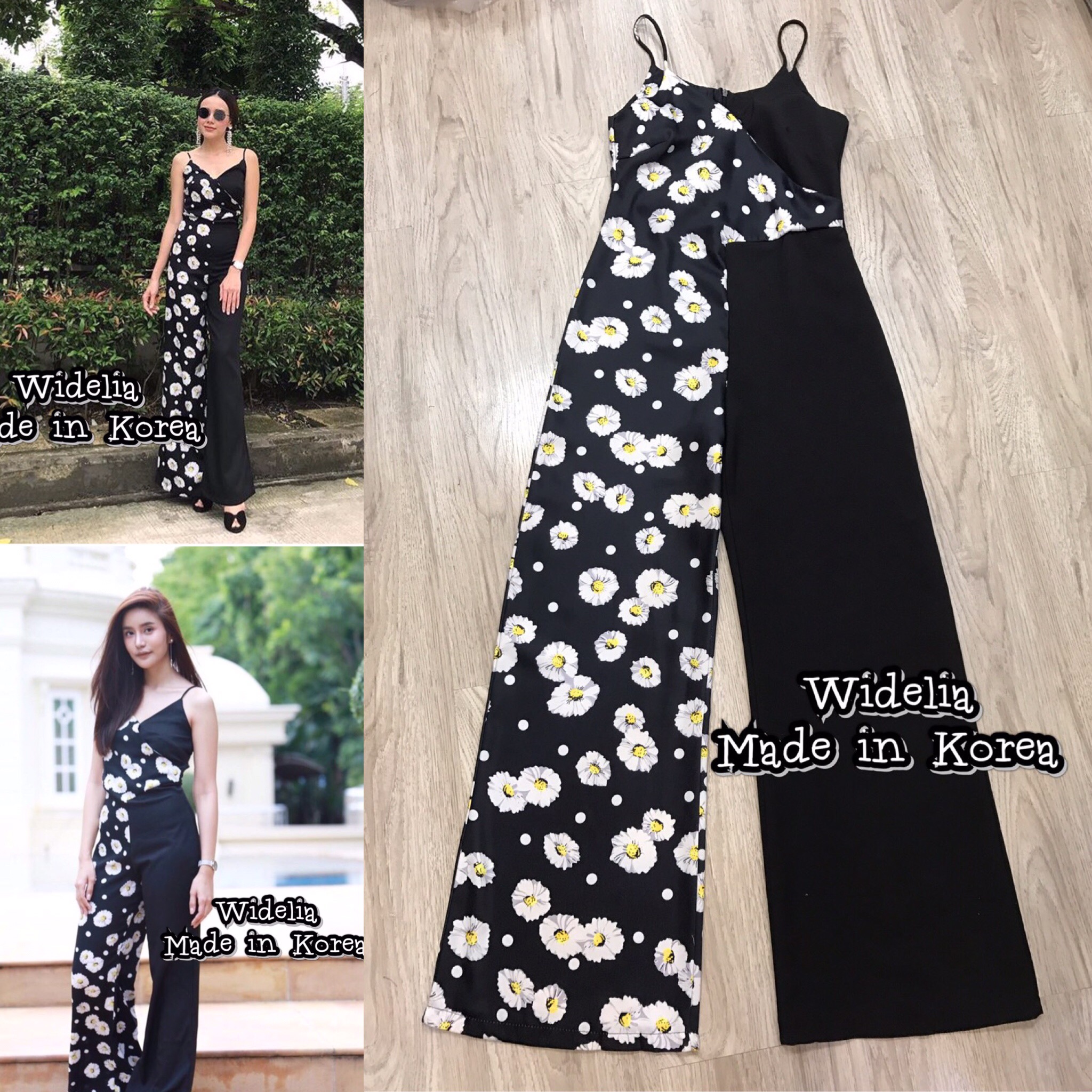 *พร้อมส่ง*Korea Style Jumpsuit :: จั้มสูทสายเดี่ยวตัวชิค