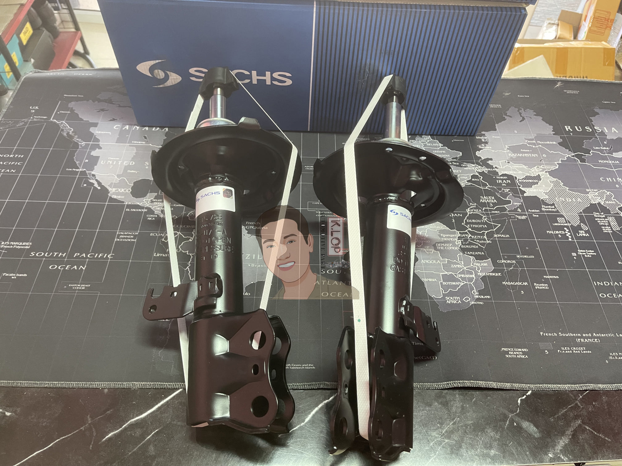 ชุดโช๊คอัพ-หน้า(SACHS) Toyota Altis ปี2008> (ราคาเป็น คู่ ซ้าย-ขวา)