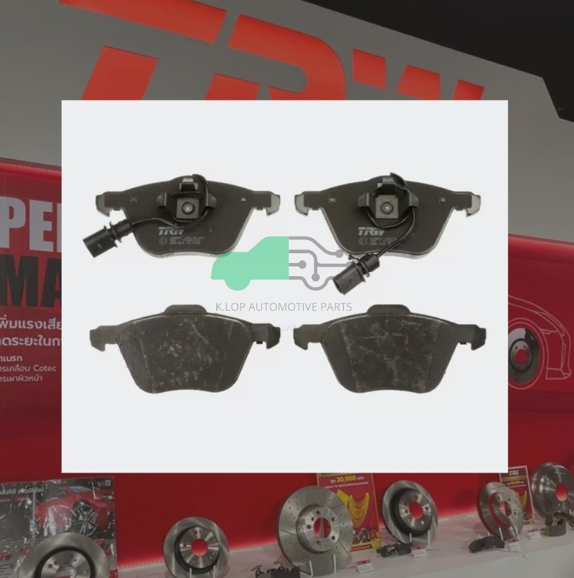 GDB1460 ผ้าเบรกหน้าแท้ TRW (COTEC) : VW CARAVELLE T4 CARAVELLE T4 / 2.8L 2002-2005
