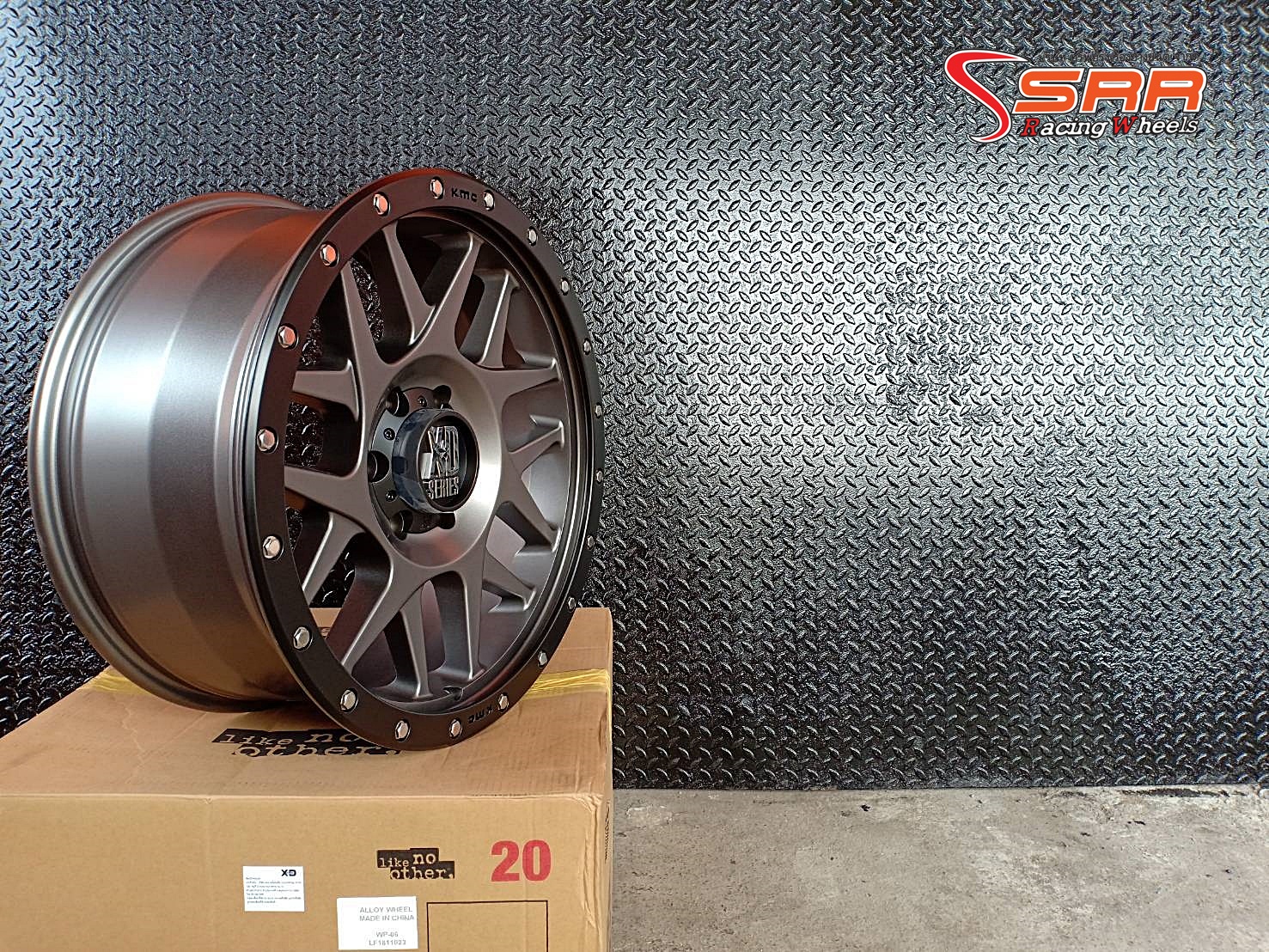 XD127 BULLY XD-SERIES KMC ขอบ20 ET+18 6x139.7 M-GRY BLK-RING