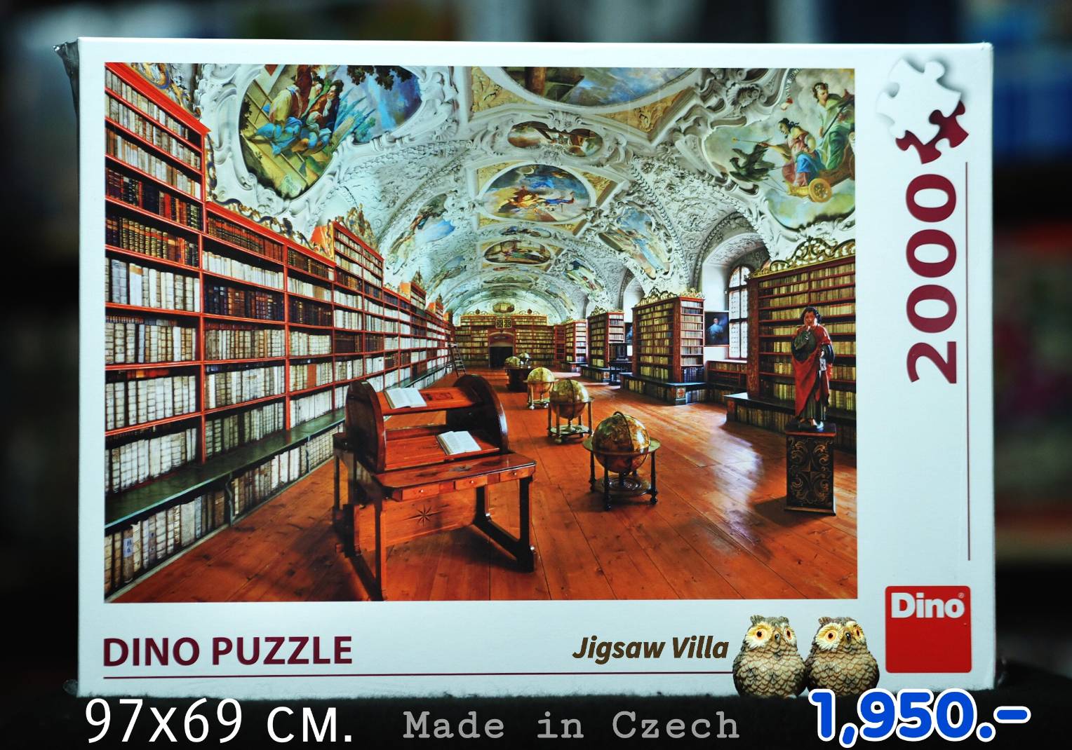 Dino Puzzle - Theological Hall, Strahov Library, Prague 2000 pcs.