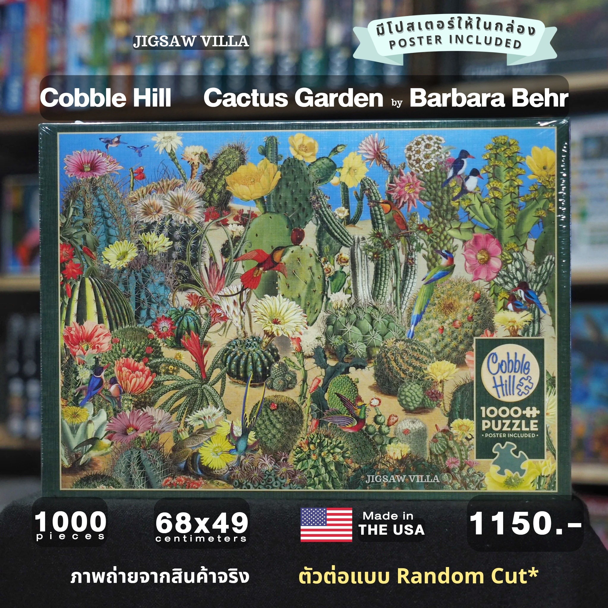 Cobble Hill - Cactus Garden by Barbara Behr 1000 pcs.