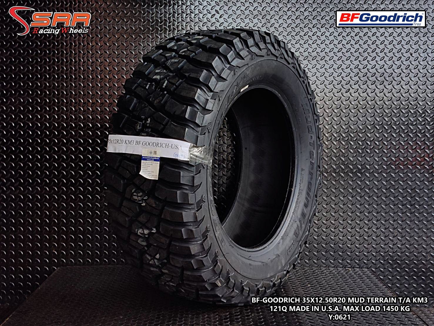 BFGoodrich Mud-Terrain KM3 35X12.50R20 ยางใหม่ปี2021 ราคาพิเศษ