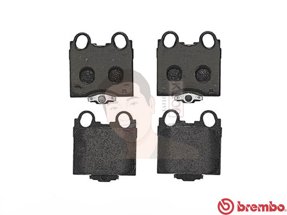 P83 045B ผ้าเบรก R (แท้ BREMBO รุ่น Black) LEXUS ไอเอส IS200 IS300 (โตโยต้า อัลเทสซ่า) ปี19999-> / LEXUS จีเอส GS300 ปี2000->