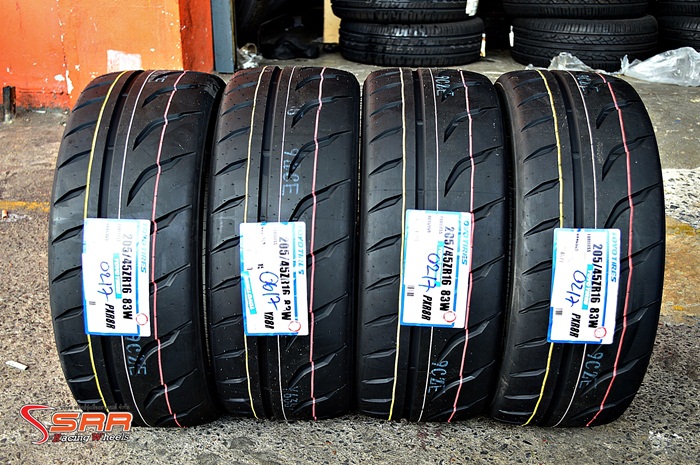 TOYO R888R 205/45R16 ยางซอฟปี17