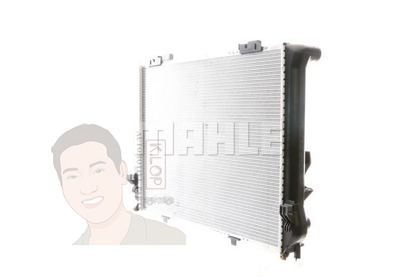 หม้อน้ำ BENZ E(W210) E220 CDI : OM611 ยี่ห้อ (MAHLE)