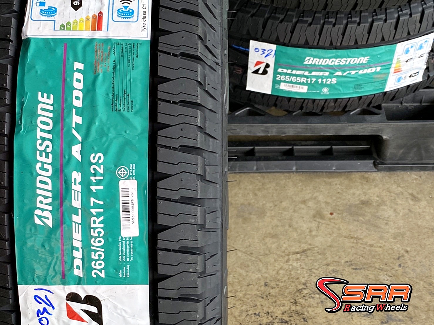 BRIDGESTONE DUELER A/T 001 265/65R17 ยางใหม่ ราคาพิเศษ ที่SRR