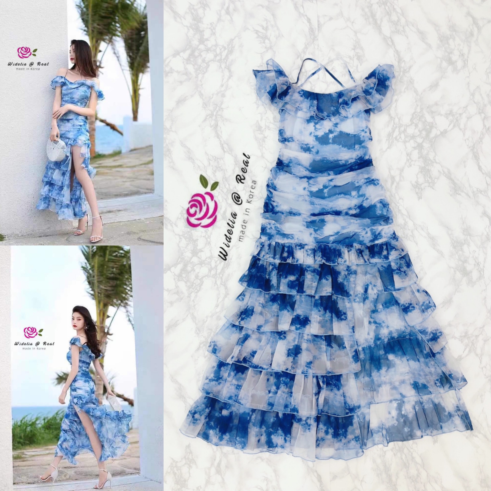 Cmeo Maxi Dress แม็กซี่เดรสตัวยาวแสนสวย