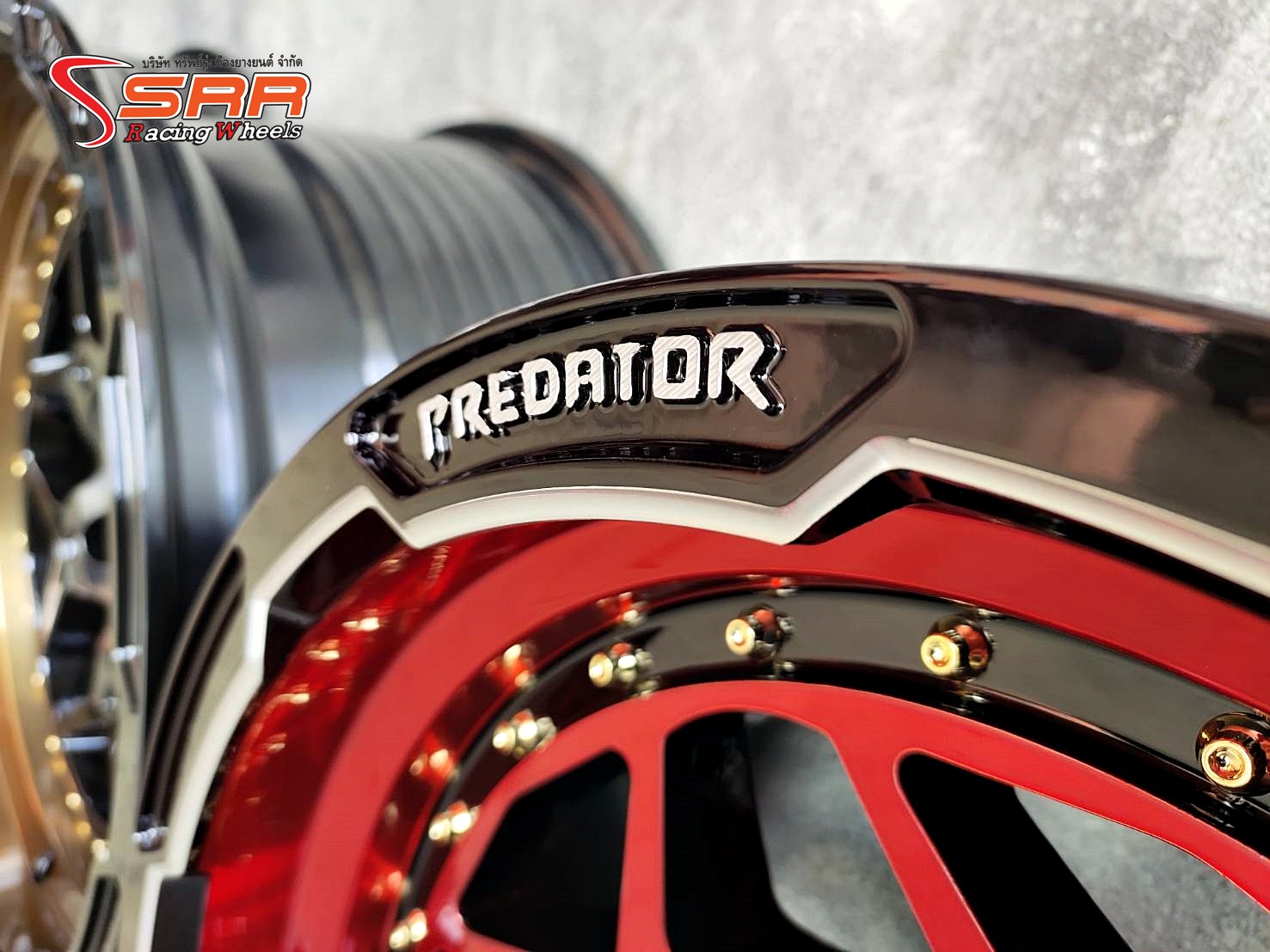 PREDATOR PD-31 ขอบ16 ET+0 6x139.7 XP-FP-Red-WC