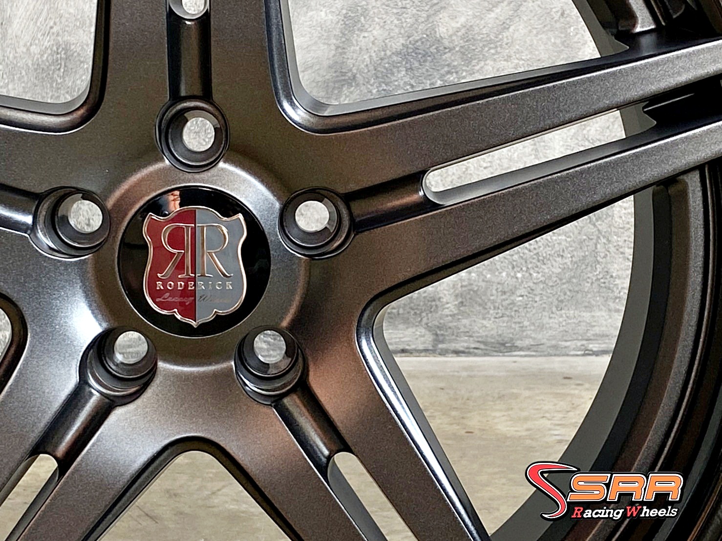 RODERICK RW7 ขอบ20 5H112/114.3 MATT GRAPHITE ล้อแม็กราคาพิเศษ