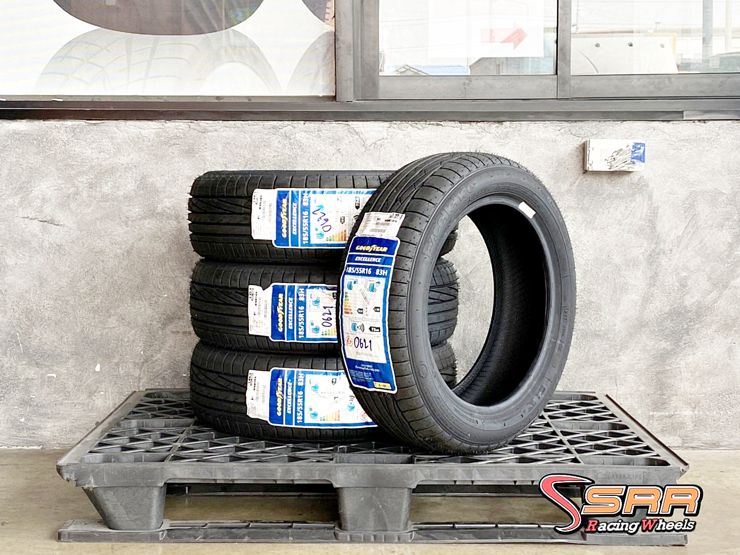 GOODYEAR EXCELLENCE 185/55R16 ยางใหม่ปี21 ราคาพิเศษ