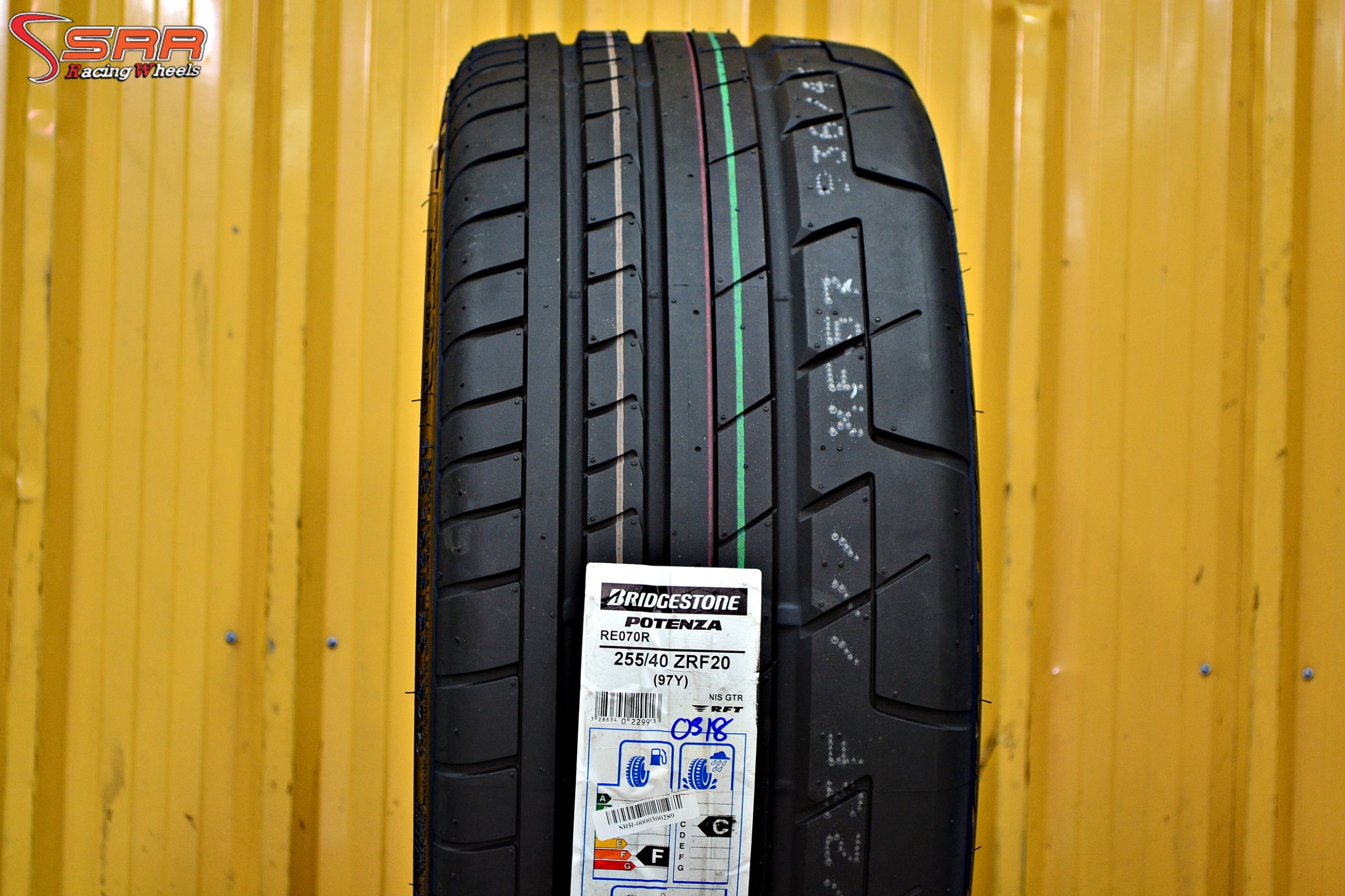 BRIDGESTONE POTENZA RE070R RFT 255/40R20-285/35R20 ลดราคาพิเศษ