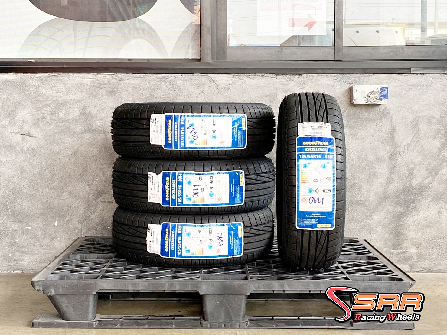 GOODYEAR EXCELLENCE 185/55R16 ยางใหม่ปี21 ราคาพิเศษ