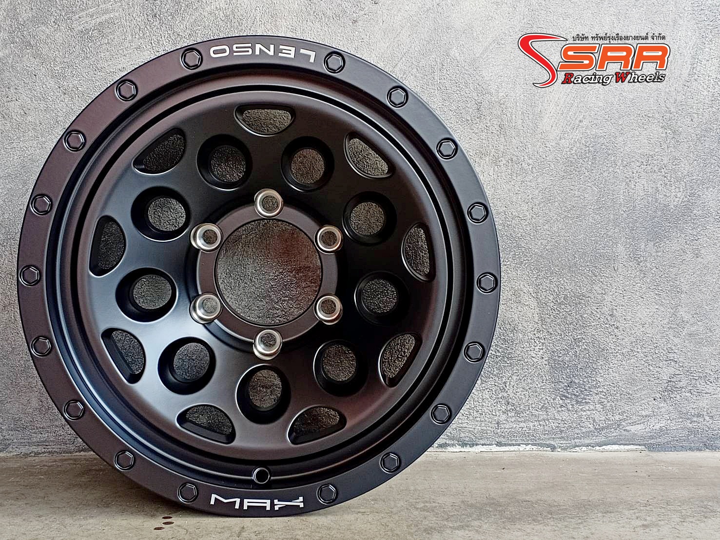 LENSO MAX9 ขอบ16 ET+0 6x139.7 MKW