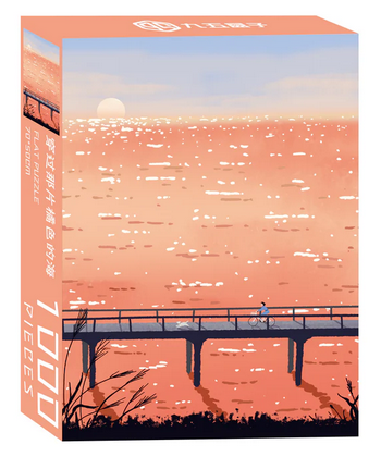 95BOX TOY - Through the Orange Sea 1000 pcs.