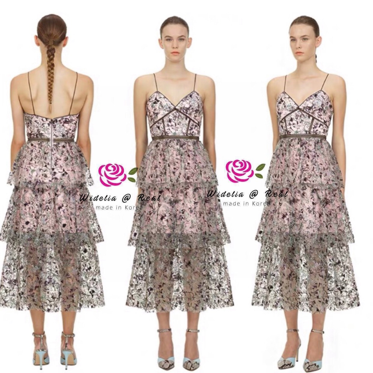 Selfportrait Maxi Dress แม็กซี่เดรสสายเดี่ยว ตัวนี้สวยหรูสวยแซ่บมากค่ะ