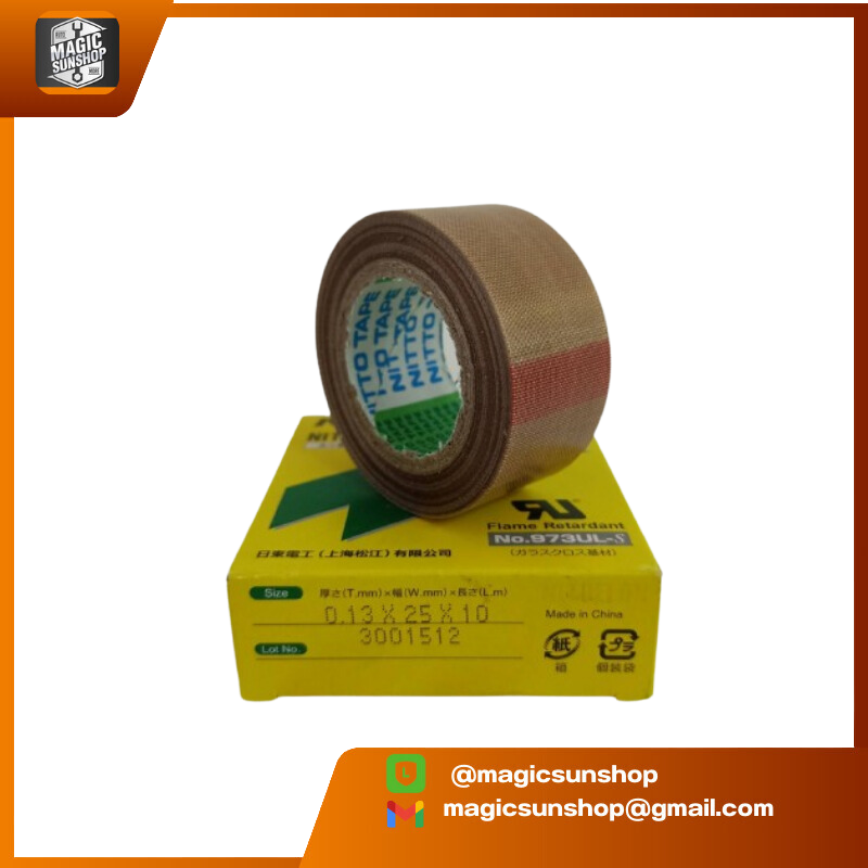 Nitto Tape:Nitoflon 973UL-S Size 0.13x25x10M