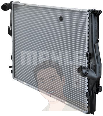 หม้อน้ำ BMW 3(E90) 318i,320i i / X1(E84) / Z4(E89) <รุ่น 2 ท่อ / เกียร์ธรรมดา> ยี่ห้อ (MAHLE)