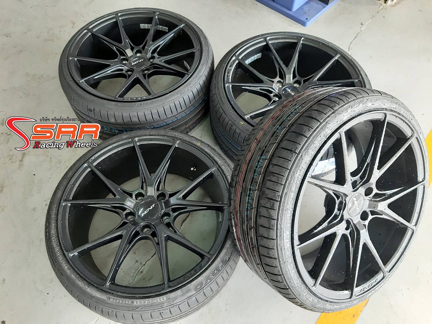 SPEED INOVIT ขอบ19 5x120 Satin Black ล้อแม็กซ์สำหรับใส่รถ BMW