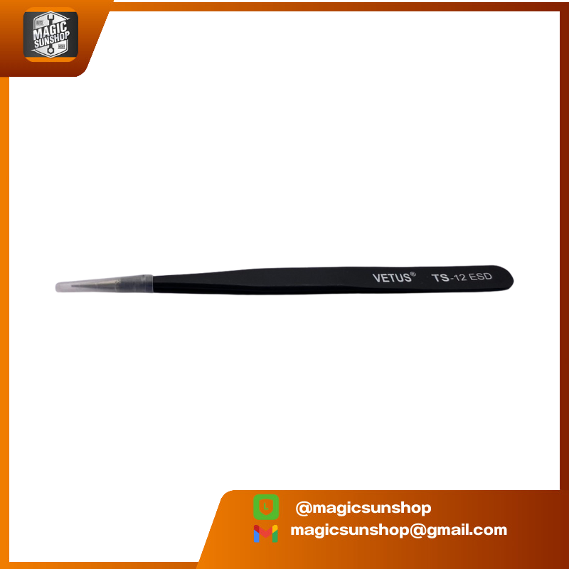 928456 VETUS ESD Tweezers ESD 12 (SD00130)