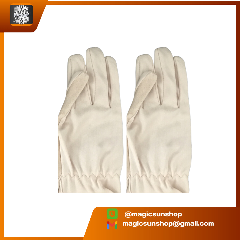 905008 ถุงมือหนัง Leather Gloves [Beige] Size L