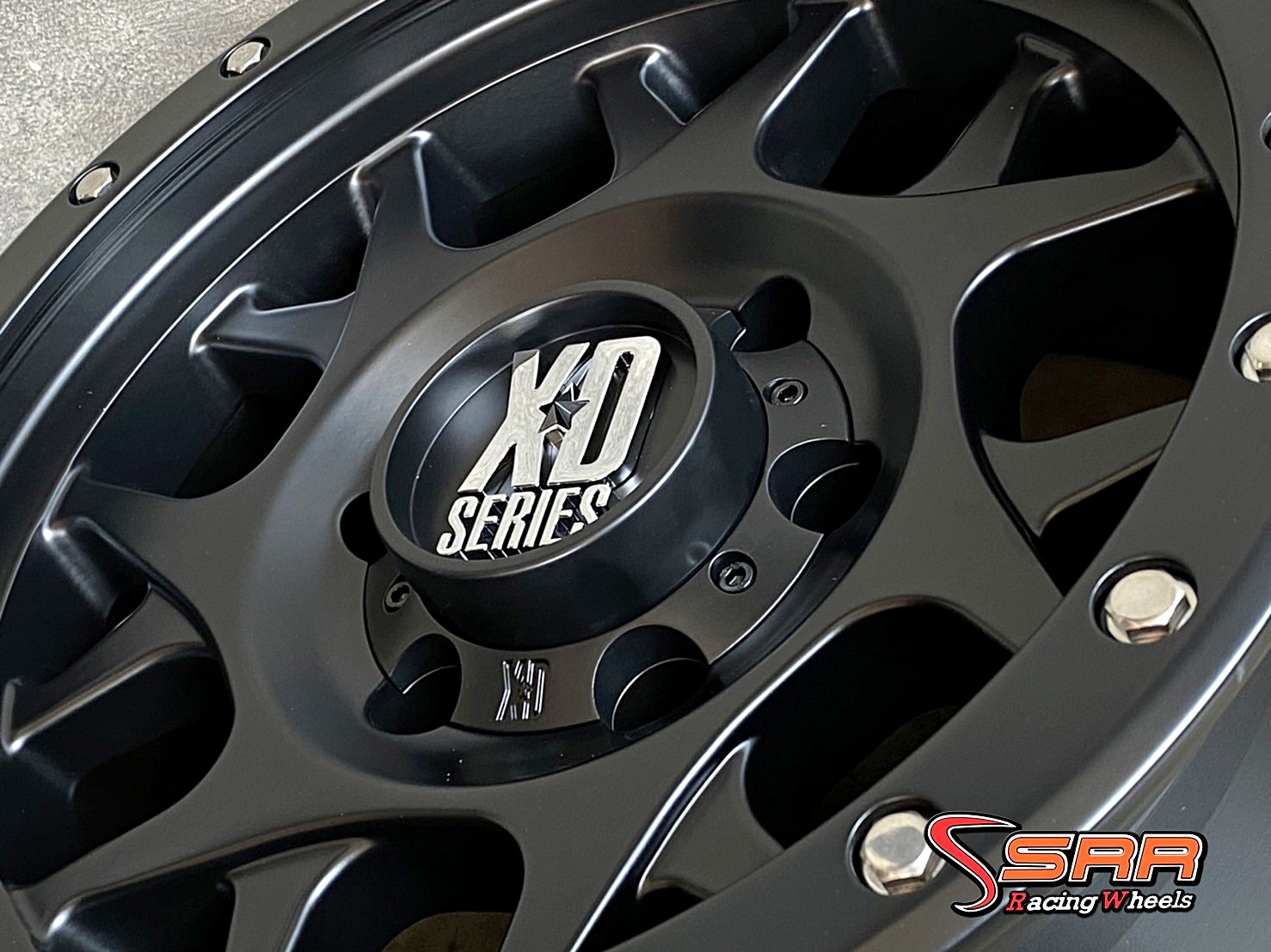 XD127 KMC 16x8 6H139.7 ET+0 S-BLK ราคาพิเศษที่SRR