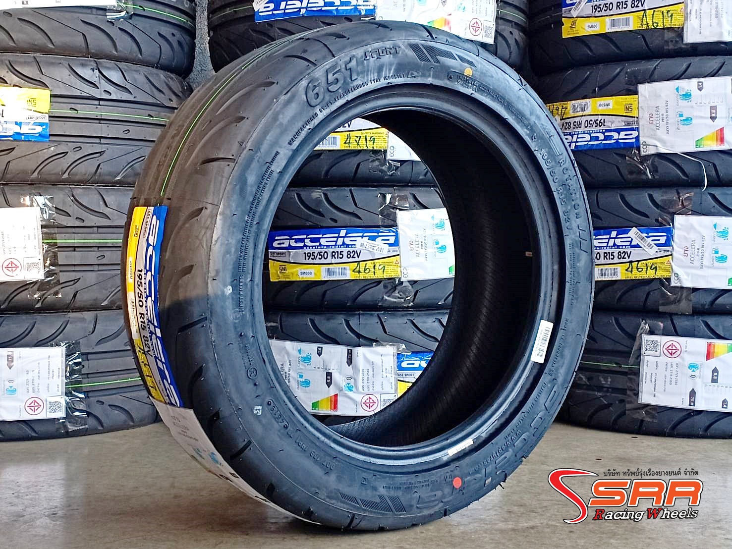 ACCELERA 651-SPORT 195/50R15 ยางSemi Soft ราคาพิเศษ
