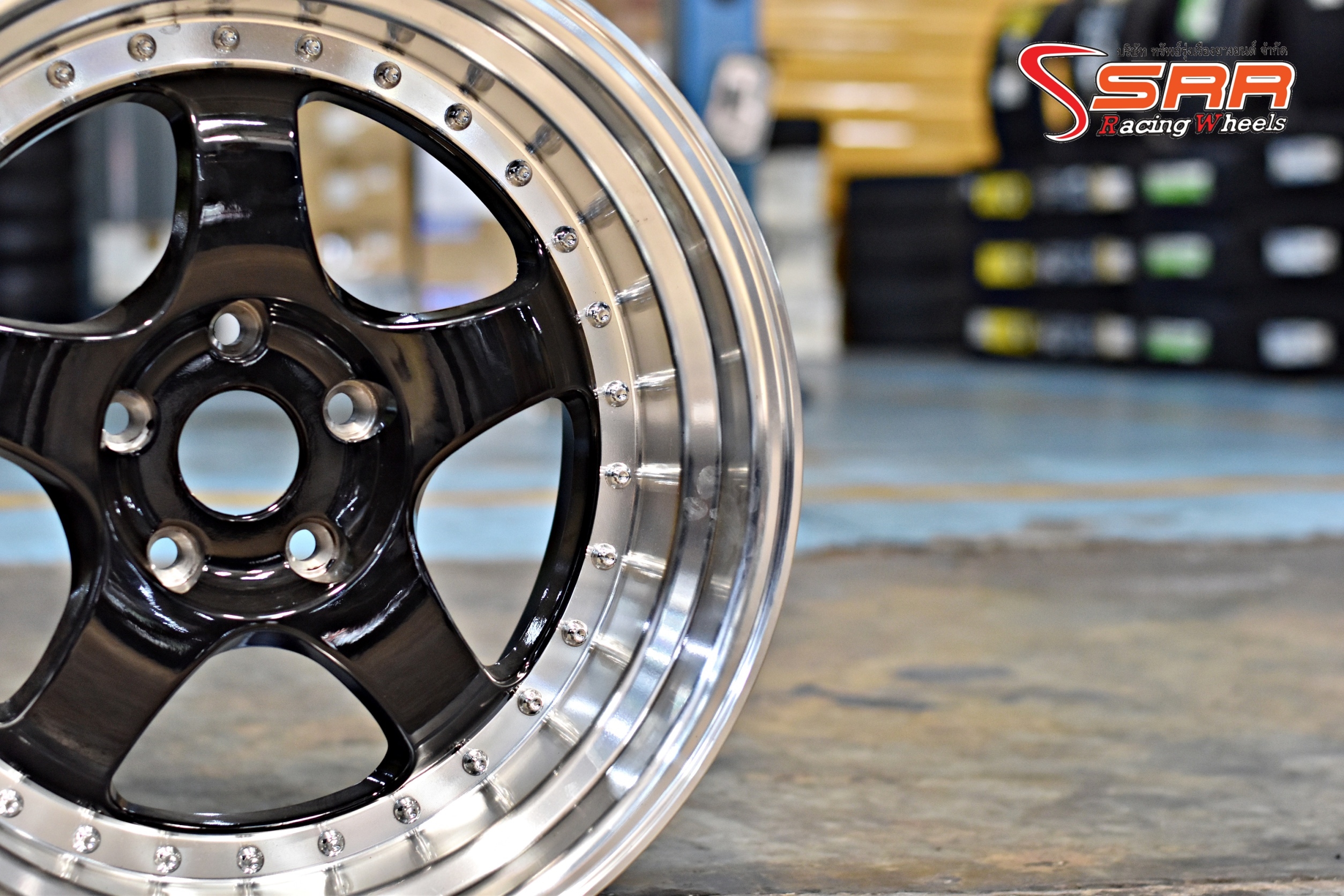 W WORK MEISTER-S1C ขอบ18 หน้า9.5 หลัง10.5 ET+25 5x114.3 BKL