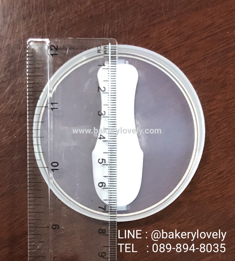 ถ้วยกระดาษ 4 ออนซ์ สีขาว + ฝาใส ติดแท่งตักไอศกรีม