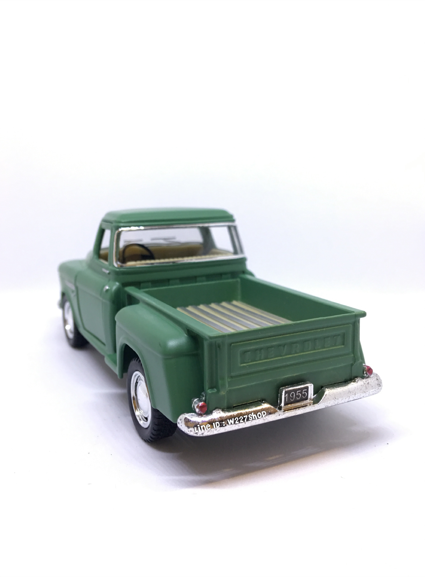 1955 Chevy Stepside Pickup โมเดลรถเหล็ก รถกระบะ chevy Scale 1:32 (ปลีก-ส่ง)