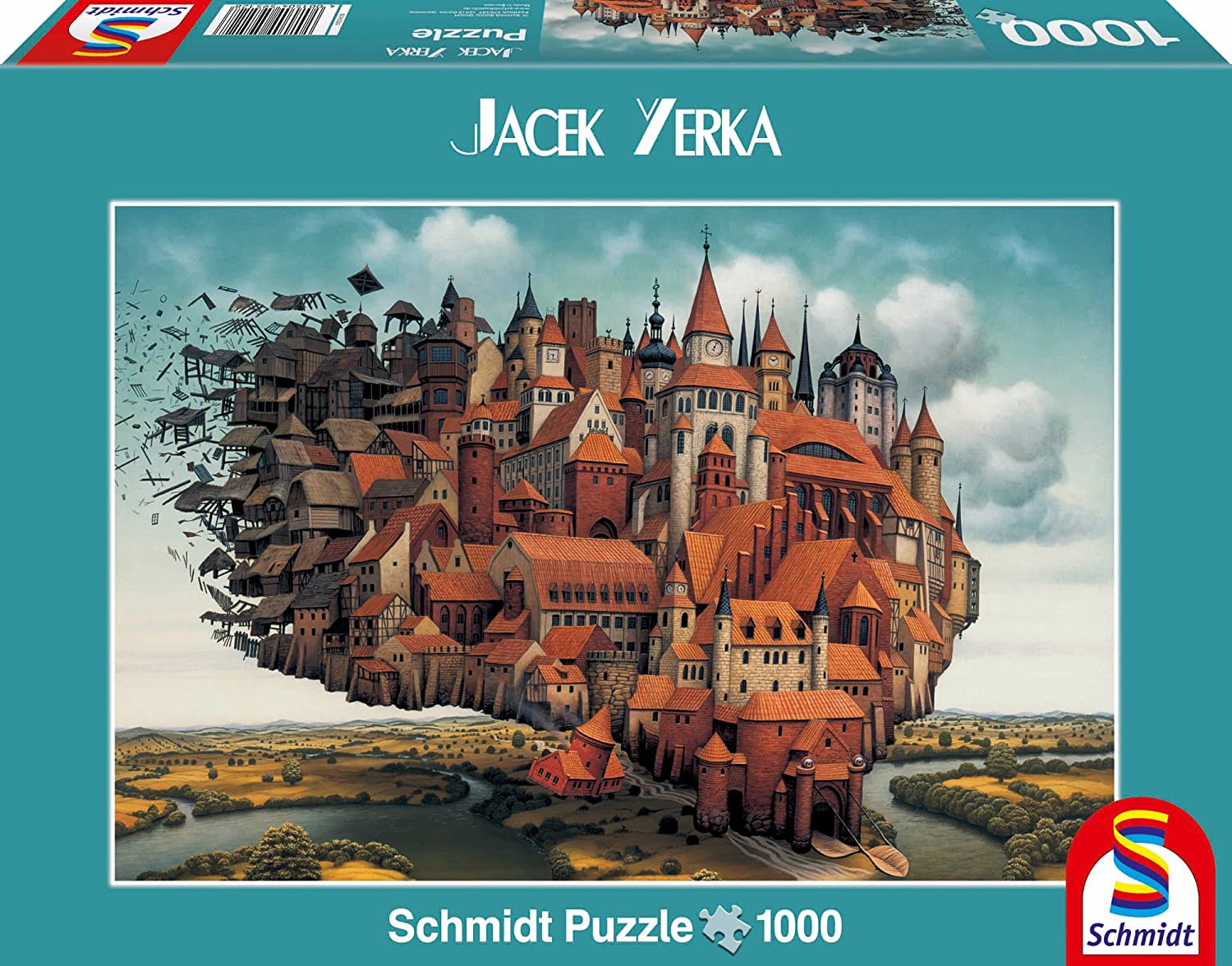 Schmidt - A City on the Wing by Jecek Yerka 1000 pcs.
